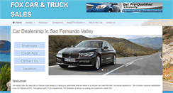 Desktop Screenshot of fox4cars.com
